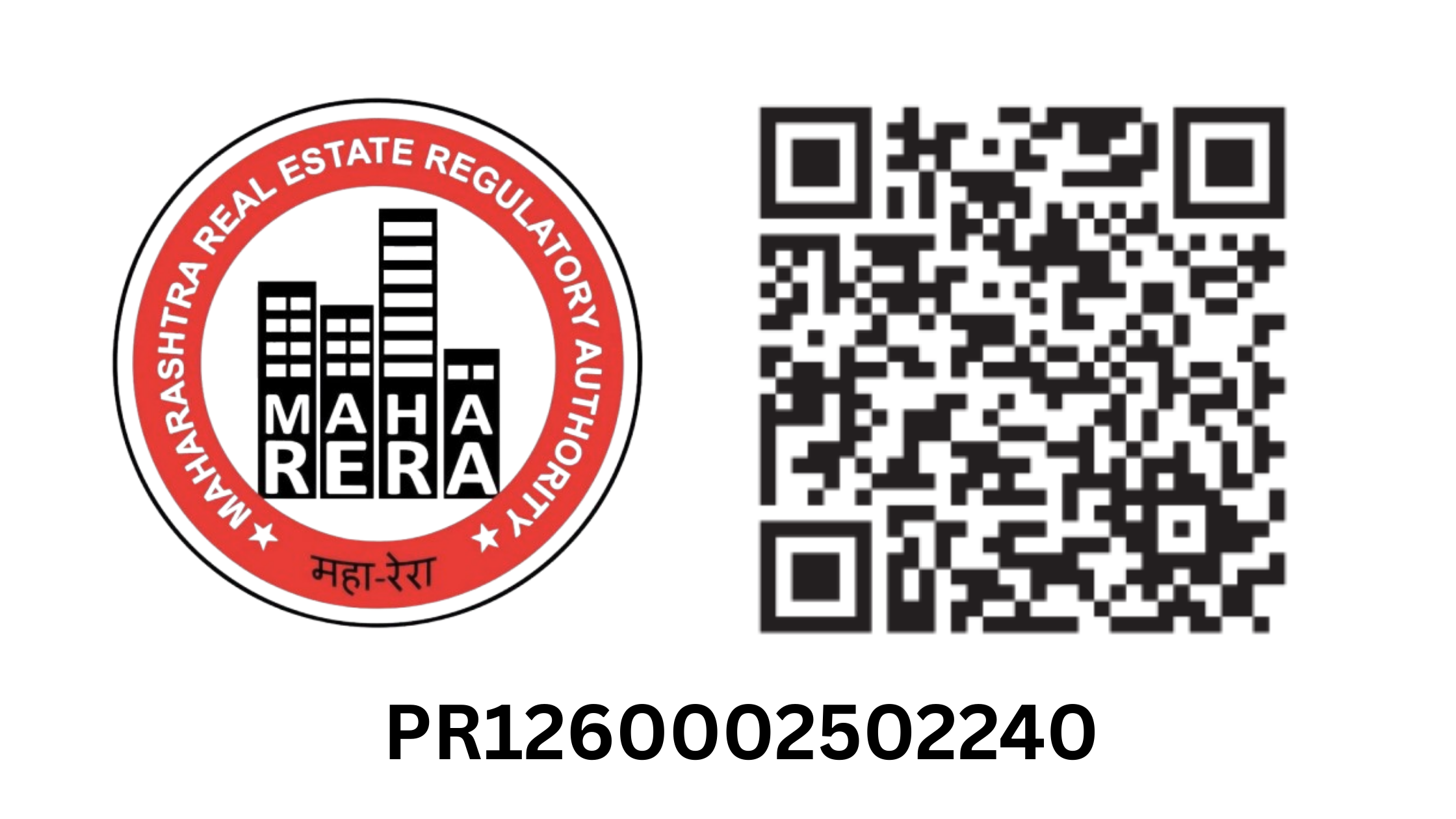 MahaRERA QR Code